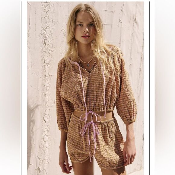 Free People Tops - NWOT Free-Est by Free People Clara Plaid Top